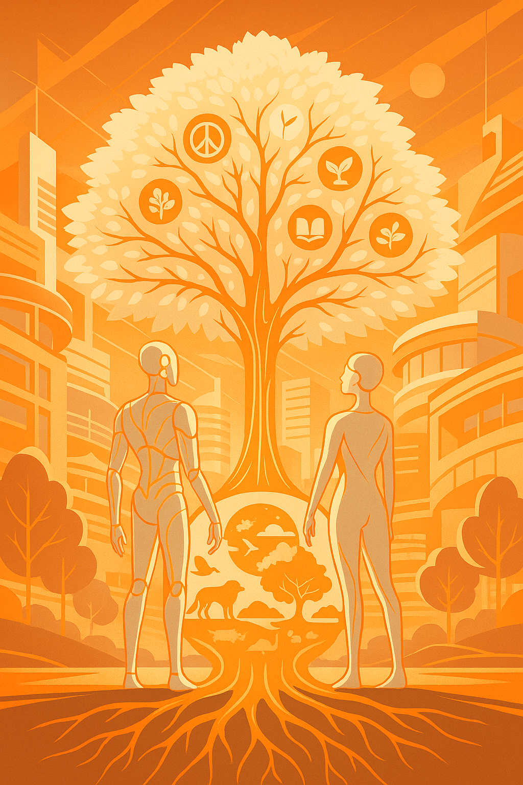 Baum von Enunova – Mensch und Maschine in Beziehung